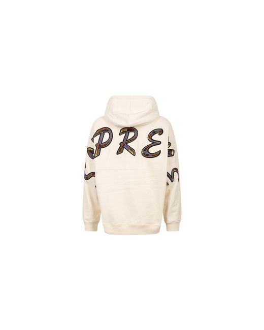 Supreme Black Beaded Hoodie "Ss22" Su12383"
