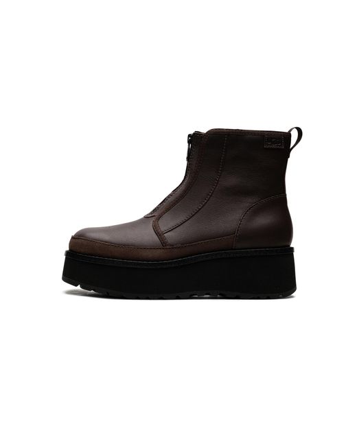 Ugg Black Cityfunc Zip "Burnt Cedar" 1162970 Bcdr"