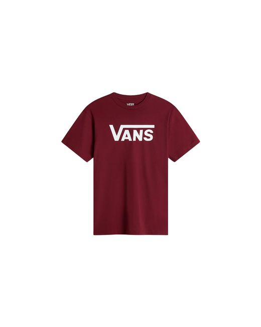 Vans Red Classic T-Shirt "Burgundy" Vn000Gggz28"