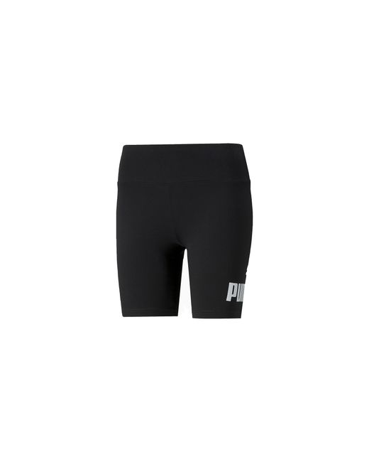 PUMA Black Ess Logo Short Tights "Cotton" 586888 56"