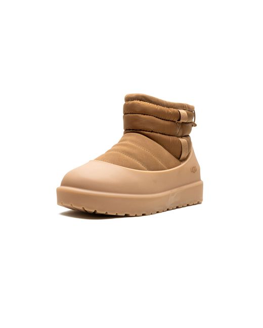 Ugg Black Classic Mini Pull-on Weather Boot "chestnut"