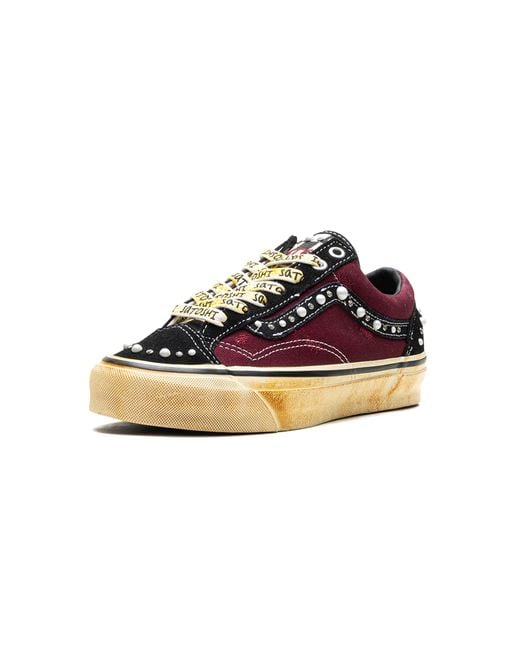 Vans Black Otw Old Skool Reissue 36 "Satoshi Nakamoto Pearlized Port Royale (Friends And Family) 00005 10000Snxosr Port" for men