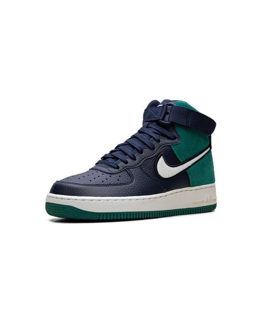 Nike Blue Air Force 1 High '07 Lv8 "Seahawks" Ao2442 400" for men