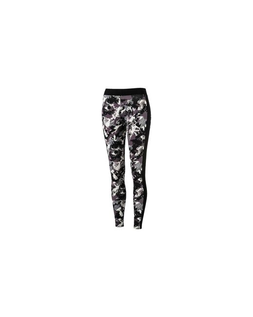 PUMA Black Classics All Over Print Archive Logo Leggings 573575 01"