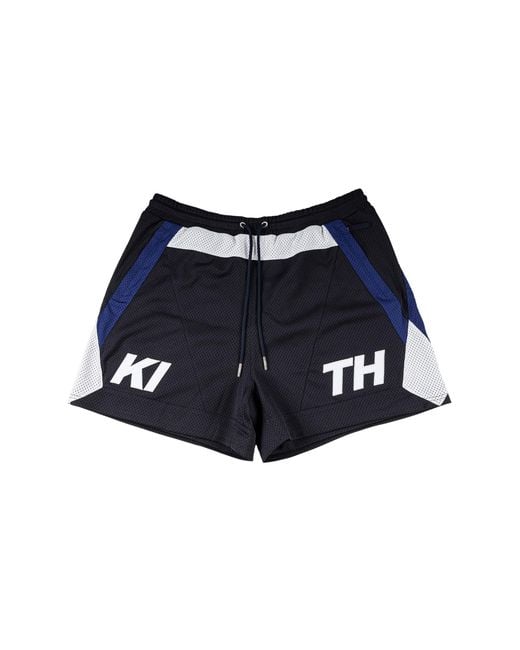 Kith Black Dallas Exclusive Mesh Turbo Shorts Khm061395 413" for men
