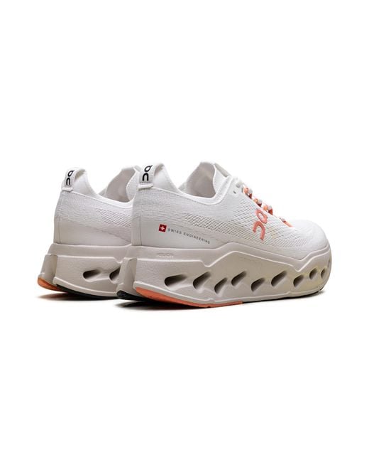 On Shoes Black Cloudsurfer Max "Ivory" 3Mf30433297" for men