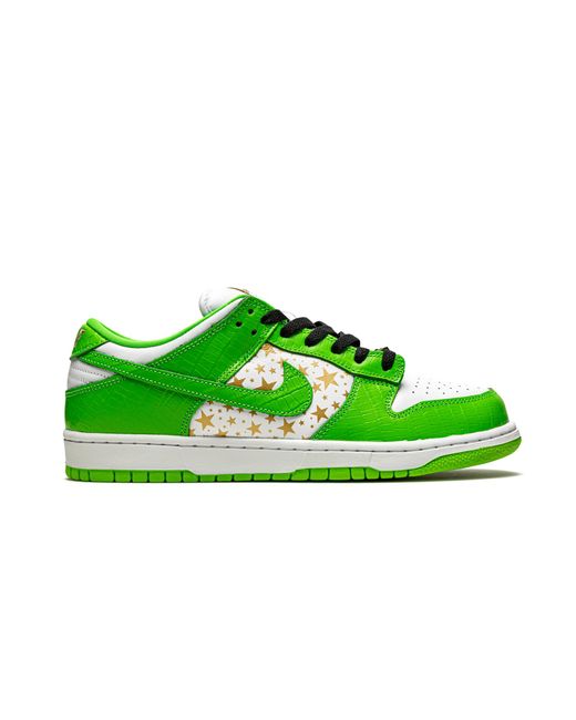 Nike Green Sb Dunk Low "Supreme for men