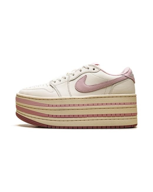 Nike Black 1 Low Triple Stack "Pale Ivory Iced Carmine" Hv8288 101"
