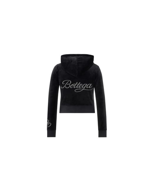 Bottega Desires Black Studded Velour Jacket Bd042"