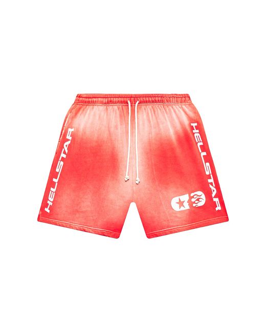 HELLSTAR Red Studios Shorts Hsr107" for men