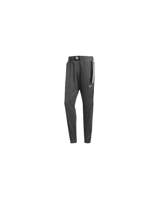 Adidas Black Originals Stormzy Sprt Track Pant "Dark Heather" Fi7159" for men