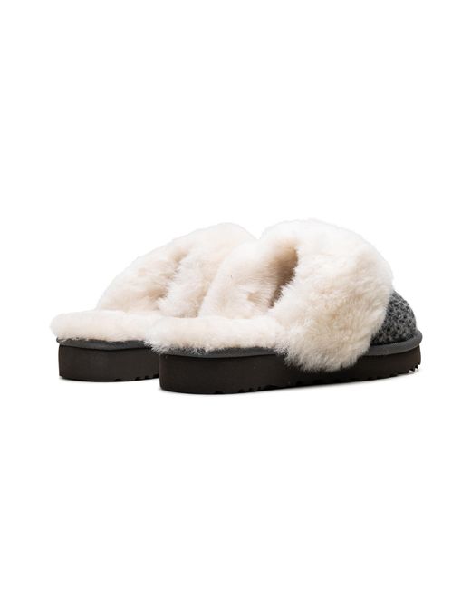 Ugg Black Cozy Slipper "Charcoal" 1117659 Chrc"
