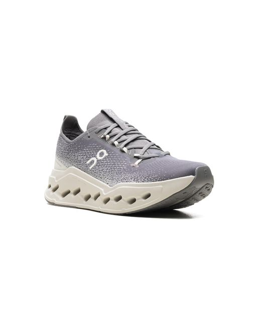 On Shoes Black Cloudsurfer Max "Asphalt/Ice" 3Mf30433396" for men