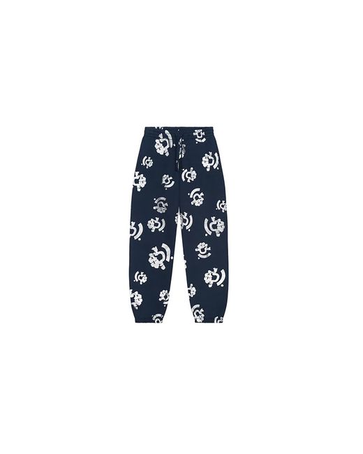 DENIM TEARS Black Bstroy Tears Sweatpants Dt268" for men