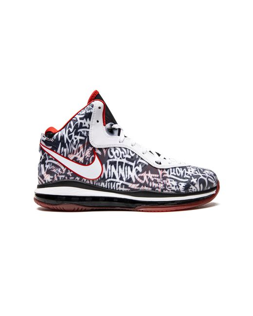 Nike Black Lebron 8 Qs "Graffiti" Dd8306 001" for men