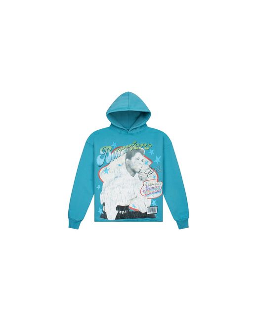 Barriers Blue James Ponder Hoodie Bar12" for men
