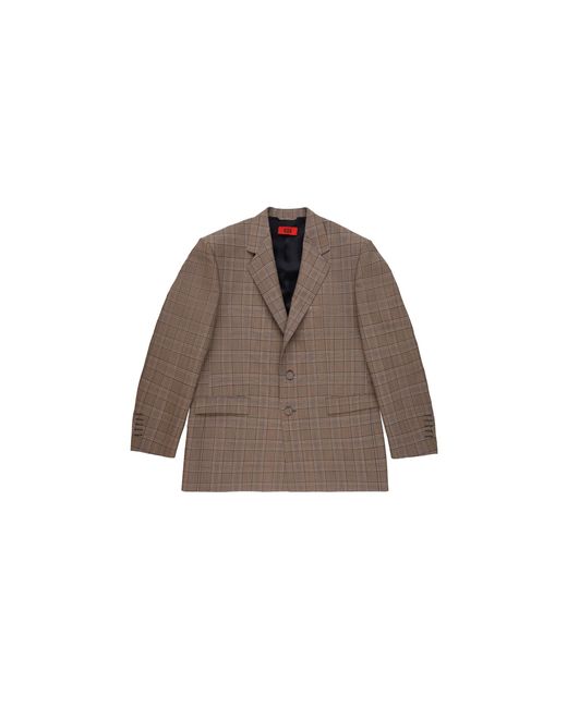 424 Black Over Jacket Check" Ff4Mj10Aptq070Q01" for men