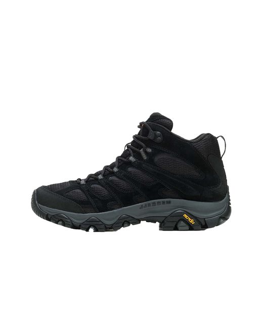 Merrell Black Moab 3 Mid Hiking Boots J036561" for men