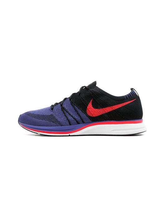 Nike Blue Flyknit Trainer Ah8396 003" for men