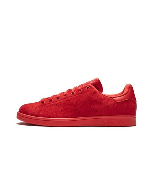 adidas stan smith suede red