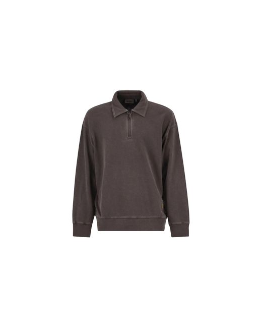 Carhartt Black Harper Polo "Tobacco Garment Dyed" I036893 47Gd" for men