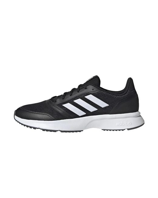 Adidas Black Nova Flow Eh1366" for men