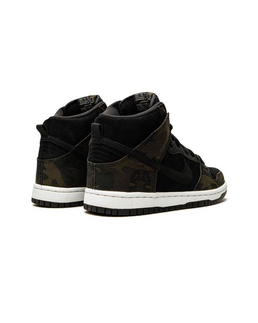 Nike Black Sb Dunk High Pro "Iguana" for men