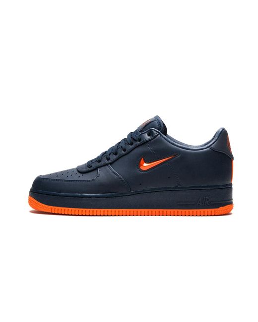 Nike Blue Air Force 1 Low Retro Prm Qs Shoes - Size 10 for men