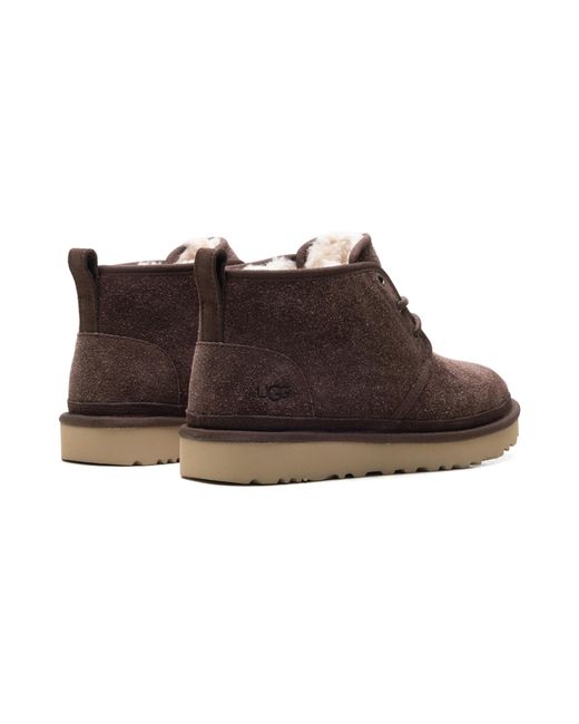 Ugg Brown Neumel Shaggy Suede Boot "Burnt Cedar" 1158219 Bcdr" for men