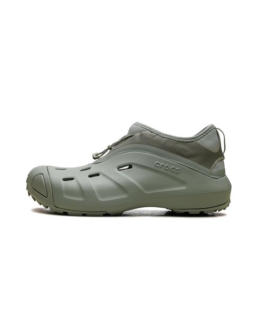 CROCSTM Black Quick Trail Low "Satisfy Moss" 209628 308"