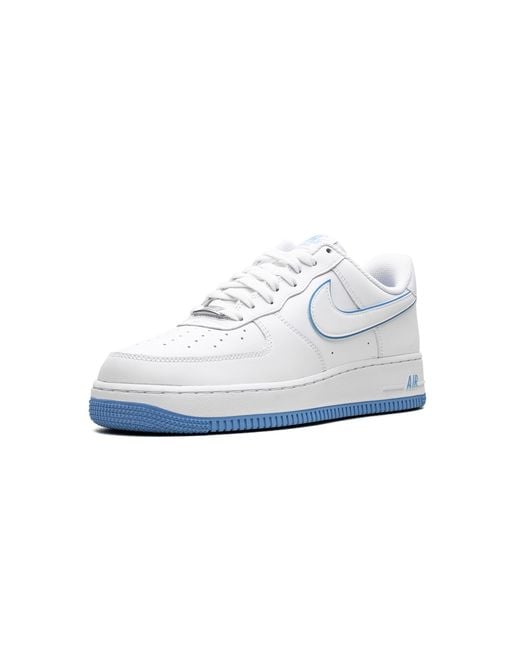 Nike Black Air Force 1 '07 Low "Unc" Dv0788 101" for men