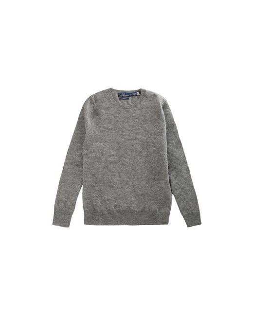 Polo Ralph Lauren Gray Cashmere Pullover "Battalion Heather" 211891647003"