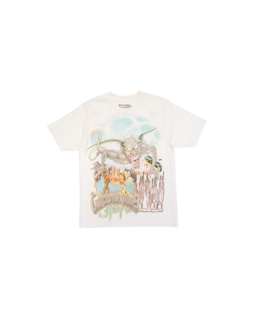 Travis Scott Black Utopia Circus Maximus 2023 Tour Iii T-Shirt Tsuc78"