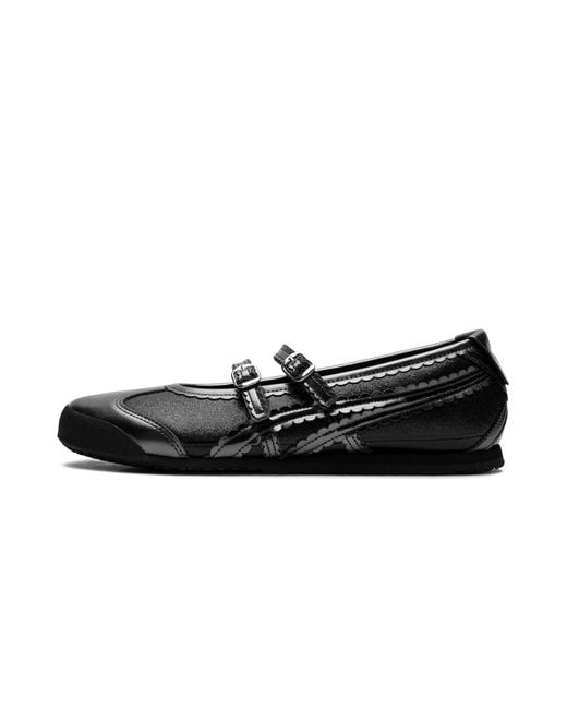 Onitsuka Tiger Black Mexico 66 Tgrs "Glitter Pack Gunmetal" 1182A677 001"