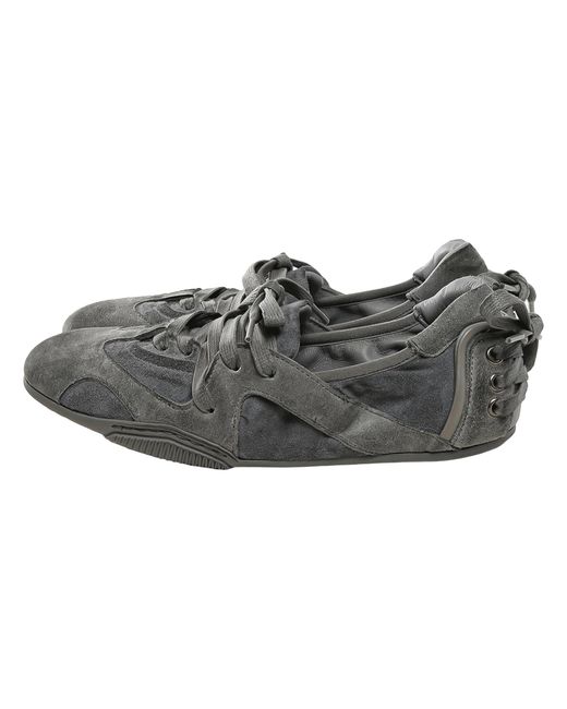 Acne Black Lace-Up Suede Shoes Ac Wn Shoe000025 Multi"