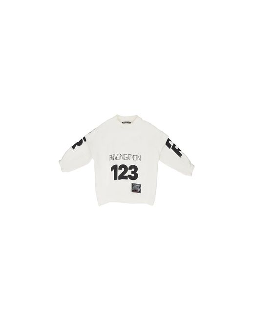 RIVINGTON Black Crewneck Sweatshirt Rtn Mhds 0001" for men