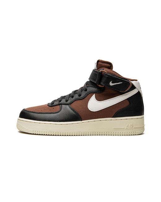 Nike Black Air Force 1 Mid 07 Lux "Certified Fresh" Dq8766 001" for men