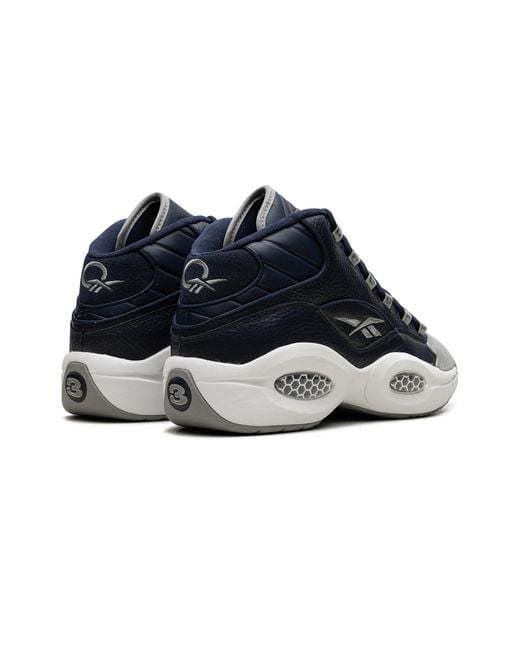 Reebok Blue Question Mid "Georgetown" Fx0987" for men