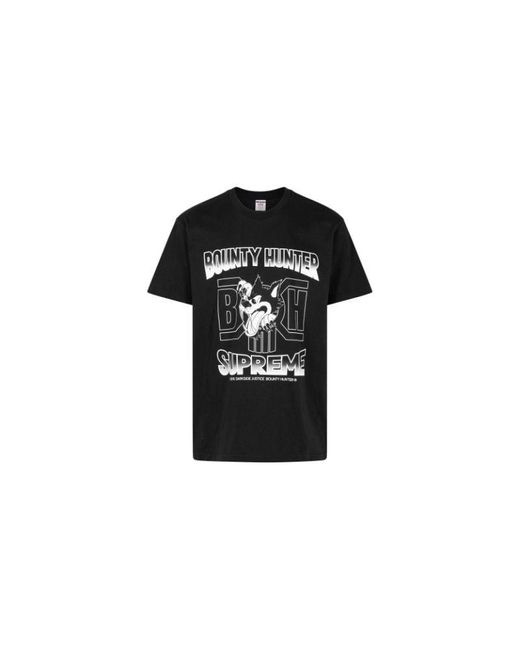 Supreme Bounty Hunter Wolf T-shirt "black"