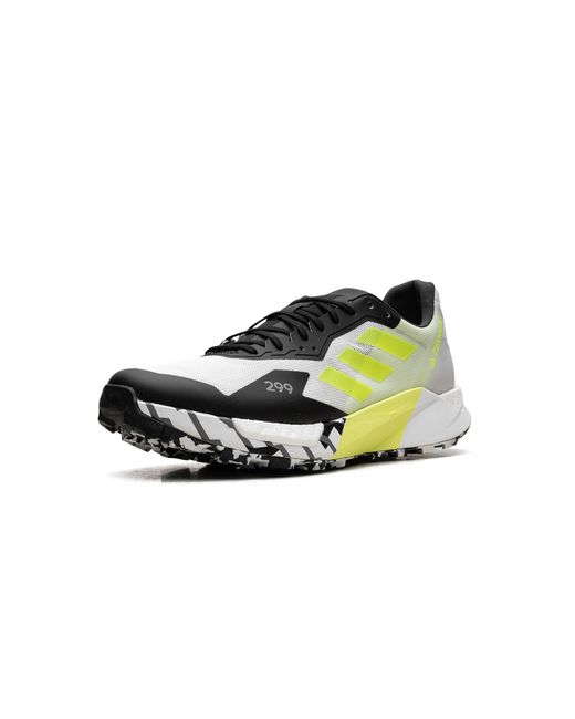 Adidas Black Terrex Agravic Ultra "Cloud/ Two/Core" Fy7629" for men
