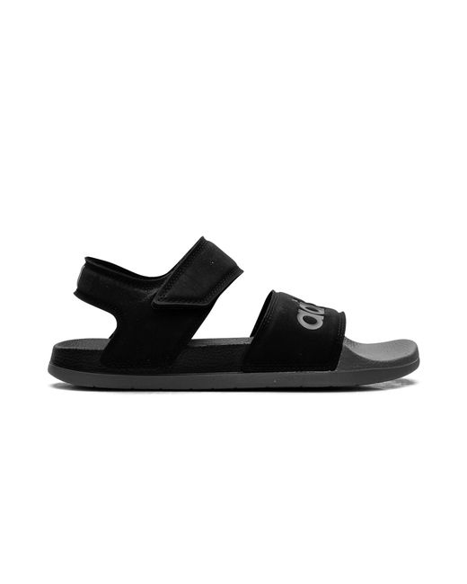 Adidas Black Adilette Sandals Fy8649" for men