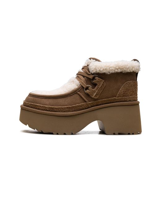 Ugg Brown Classic New Heights Lace Up "Chestnut" 1167772 Che"