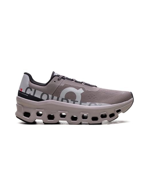 On Shoes Black Cloudmonster "Cinder/Fog" 61.97726"