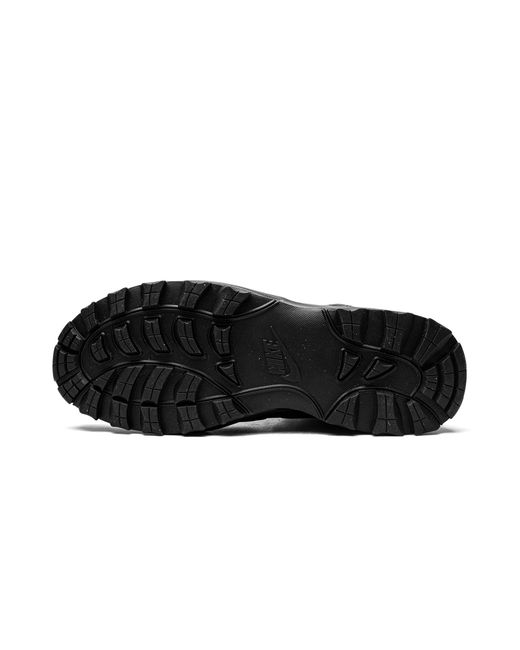 Nike Black Manoa Leather 454350 003" for men