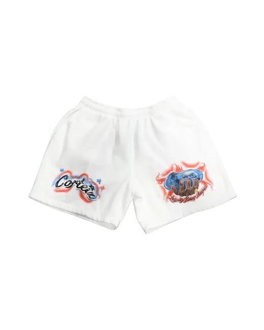 Barriers Black Corteiz X Shorts for men