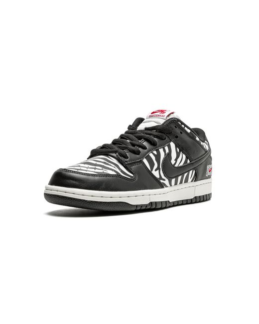 Nike Black Sb Dunk Low Og Qs "Quarter Snacks" Dm3510 001" for men