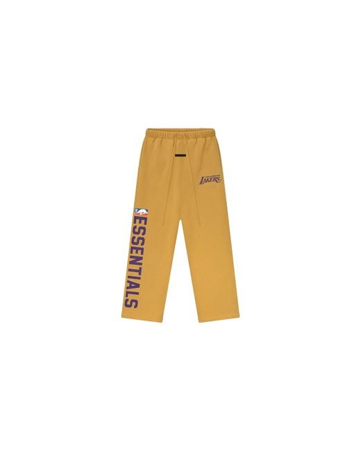 Fear Of God Black Lakers Lounge Sweatpants "Canyon" 130Nb258405F" for men