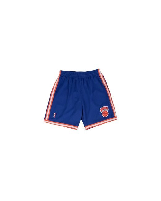 Mitchell & Ness Blue Nba Swingman Road Shorts "1991-92 New York Knicks for men