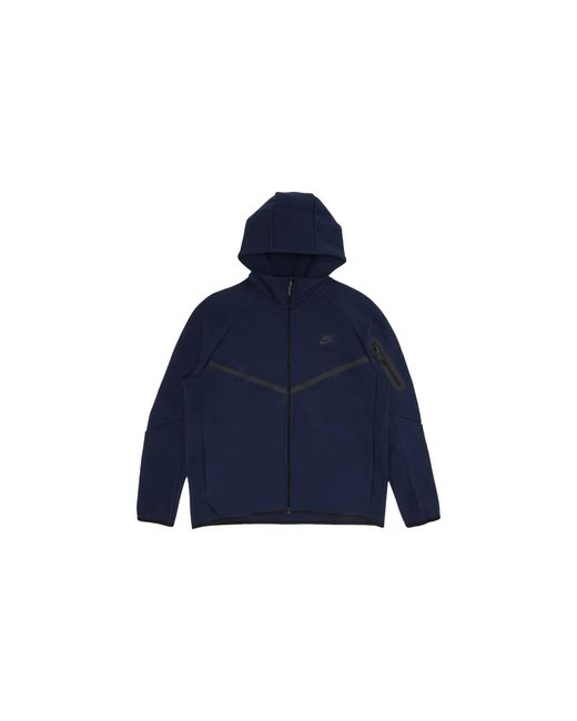 Nike Blue Tech Full-Zip Windrunner Hoodie Style "Obsidian" Hv0949 451" for men