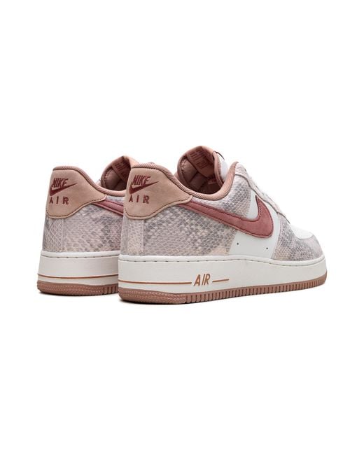 Nike Black Air Force 1 Low "Snakeskin Pack for men